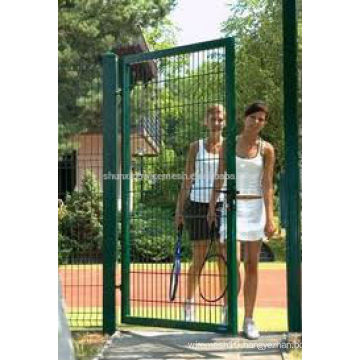 PVC wire mesh gates with frame